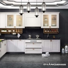 皮阿诺橱柜 印象江南 新中式 开放式整体厨柜定制