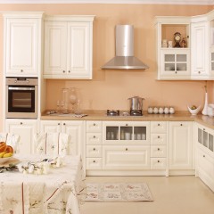 柏厨厨柜整体厨房橱柜定制维多利亚欧式新古典风格吸塑门板石英石