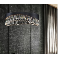 意式现代客厅餐厅卧室个性轻奢水晶吊灯MDJY11019