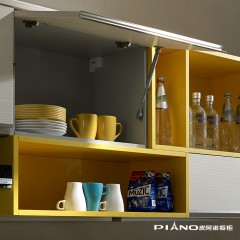皮阿诺橱柜 一米阳光 简约现代开放式厨房厨柜定制