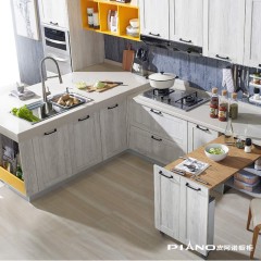 皮阿诺橱柜 魔法森林 欧式风格开放式厨房厨柜定制