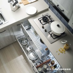 皮阿诺橱柜 魔法森林 欧式风格开放式厨房厨柜定制