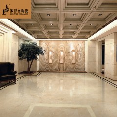 罗浮宫陶瓷 超平釉防滑大理石瓷砖 象牙金800*800mm