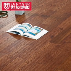 世友地板 实木复合地板 环保基材多层橡木 木地板