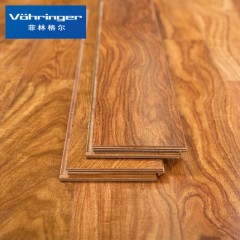 菲林格尔地板德国多层实木复合地板浪漫主义亚花梨15炎夏舒云15mm