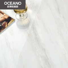 欧神诺瓷砖客厅地板砖简约现代防滑耐磨全抛釉ELN03080E冰川白