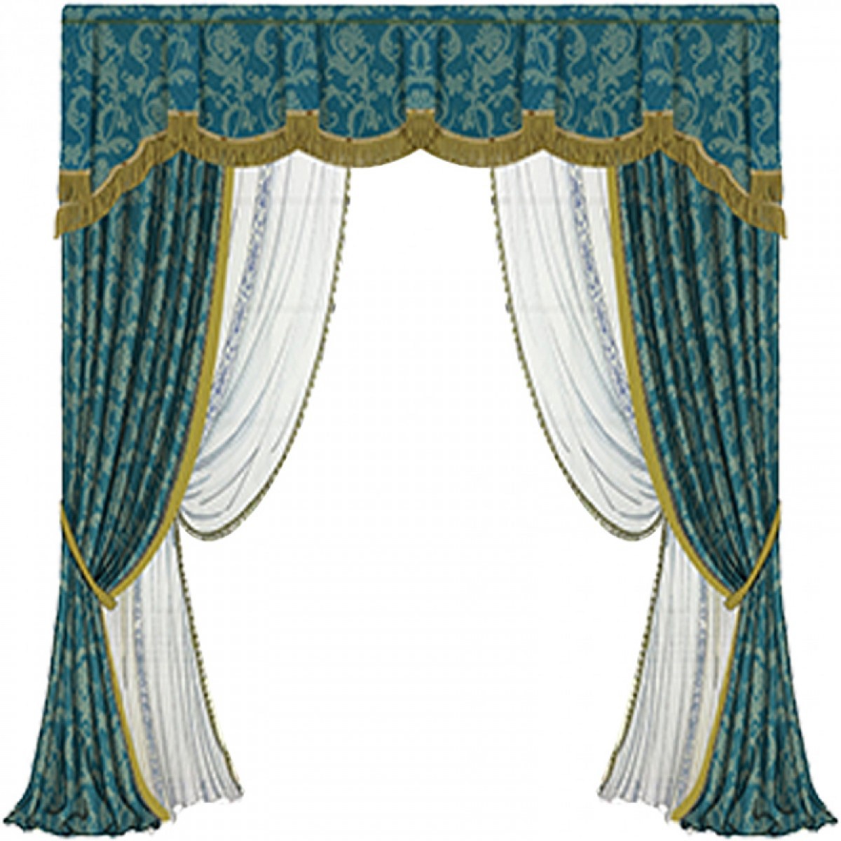 御纺软装 会客厅 展厅 办公室 窗帘设计 一个2米的窗户，要用4.6米左右的布 ，皱褶倍数是2.3倍